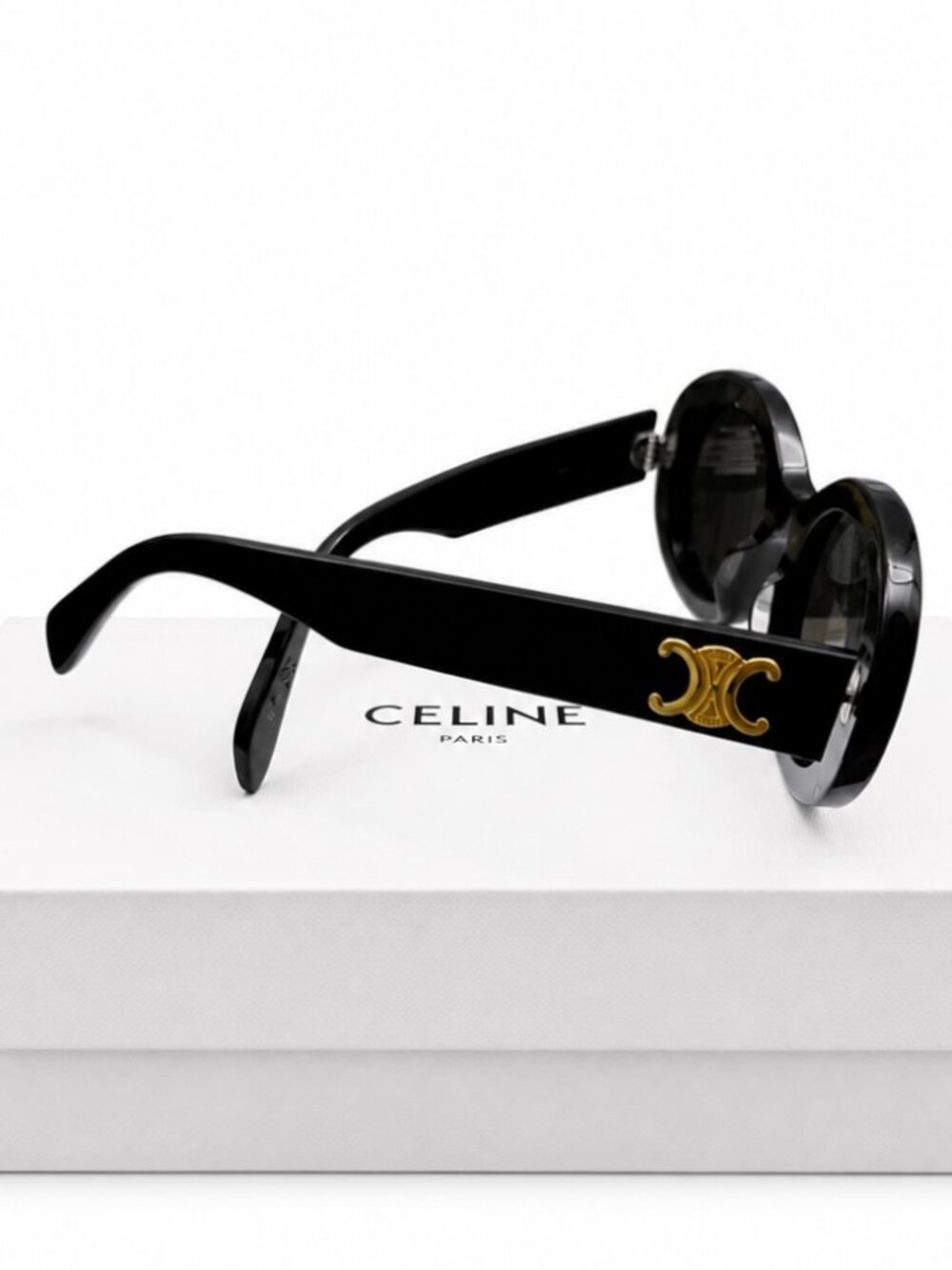 💋 Celine Paris CL40194U Sunglasses | Black Frame Gray Lens | Best seller | NWT - Picture 2 of 11